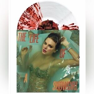 TAYLOR SWIFT The Life Of A Showgirl Holiday Honestly Wild Transparent Vinyl